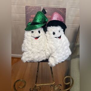 Happy  |  Halloween Ghost 👻 |  Squeaky Plush Dog Toy  8” …